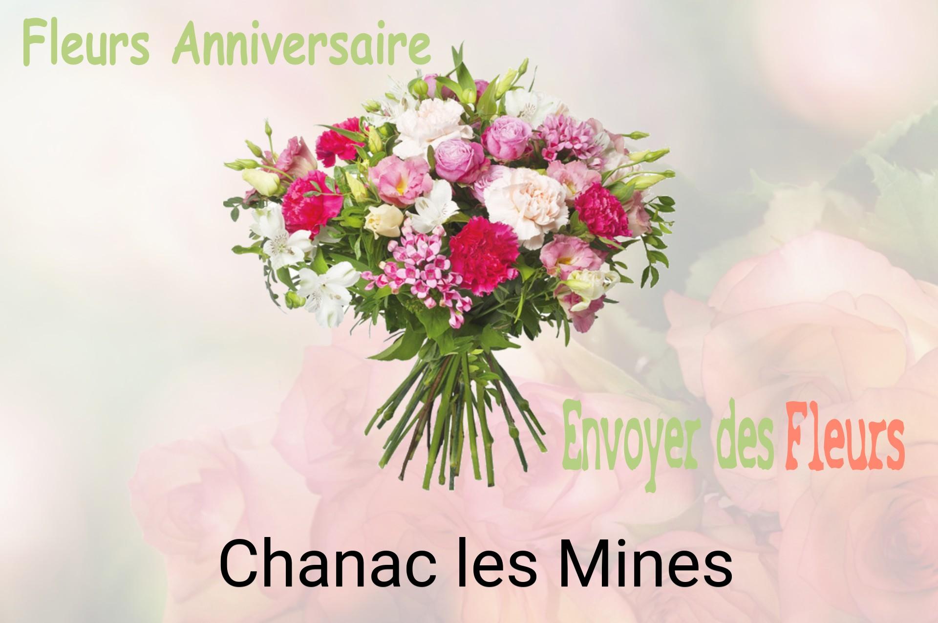 Bouquet de fleurs d’anniversaire livré à Chanac-les-Mines